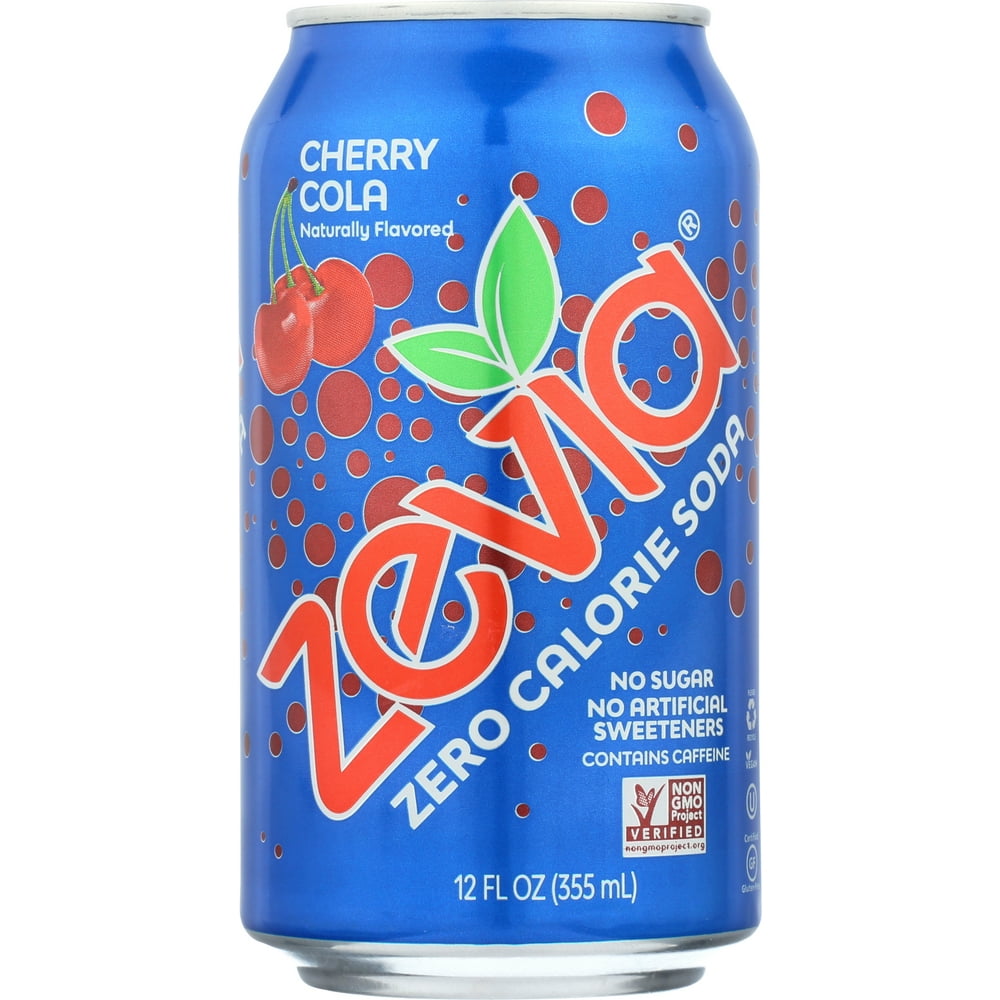 ZEVIA SODA CHERRY COLA 16 FL OZ