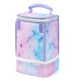 thumbnail image 5 of Arctic Zone Dual Compartment Lunch Bag Plus with Microban® Protected Easy Clean Lining, Marble, 5 of 6