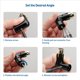 thumbnail image 4 of 4 Adaptador de Ángulo XLR de 3 Pines Ajustable Macho A Hembra Adaptador XLR de Ángulo Recto Adaptador XLR de 90 Grados, 4 of 5