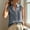 Gray, variant on ZGRBOU Womens Sleeveless Button Down Shirts Summer Cotton Linen V Neck Blouses Solid Color Casual Work Tank Tops