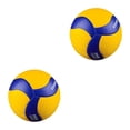 thumbnail image 4 of Eigraketly Pelota de PU de tacto para voleibol de tamaño 5, para deportes al aire libre en interiores, arena, playa, competición, tren V300W 2piezas, 4 of 6