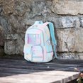 thumbnail image 6 of Girl Backpack Lightweight Large Capacity Girls Backpack Breathable Straps School Daypack Light Blue One Size, 6 of 6