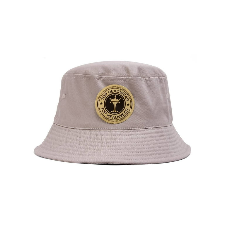 Bucket Hat For Men Women - Cotton Packable Fishing Cap, Sone L/XL