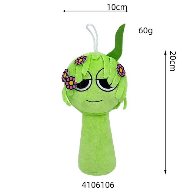 Jouets en Peluche Sprunki Liés au Jeu Verts