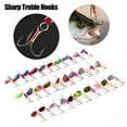 thumbnail image 3 of LotFancy Fishing Lures, 30 Hard Metal Spinner Bait, 3 of 9