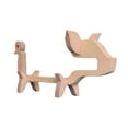 thumbnail image 1 of Under 10 Baking trays & trays Wine Rack Wooden Wine Rack/Pig Wine Bottle Holder Wine Racks Countertop Adult Creative Decoration Wine Rack Wine Holder for Wine Cabinet Bar Decoratio, 1 of 6