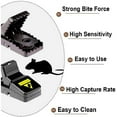 thumbnail image 3 of Mouse Traps, Mice Traps for House, Small Mice Trap Indoor Quick Effective Sanitary Safe Mousetrap Catcher for Family and Pet - 6 Pack, (M01-6Pack), 3 of 7
