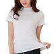 thumbnail image 1 of Camiseta de manga corta con cuello redondo y doble forro para mujer - Top básico de corte ajustado - Colección Cloud Pro - Mezcla de poliéster - S-XXXL - Prenda básica y versátil, 1 of 8