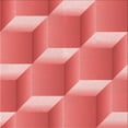 thumbnail image 1 of Ahgly Company Tapis de Zone Carré Lavable en Machine Rouge Rubis Transitionnel, 4 Pieds Carré, 1 of 7