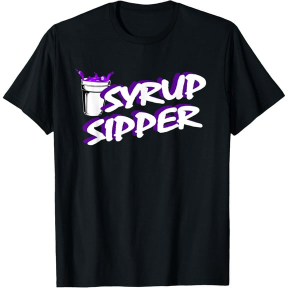 men and women can wear，Cough Syrup Purple Drank Sizzurp Double Cup T-Shirt