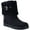 Black, variant on Womens Aleya Faux Suede Cold Weather Ankle Boots