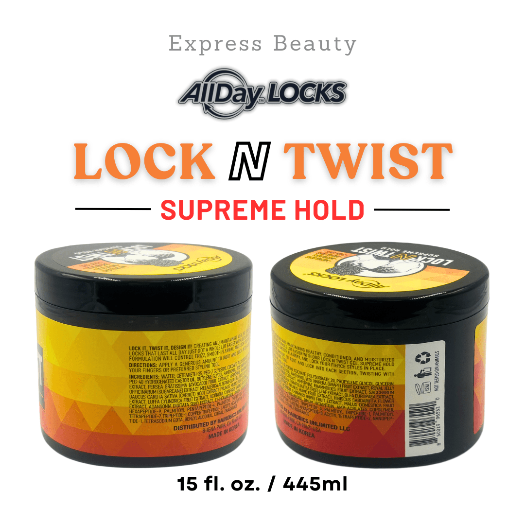 Ebo AllDay Locks Lock N Twist Supreme Hold Locking Gel, Re-Twist