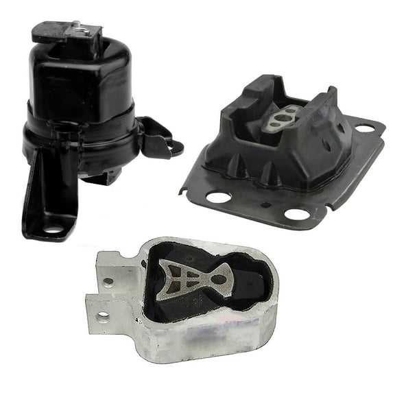 CF Advance For 13-17 Ford Fusion 2.5L 2.7L Front Engine Motor and Torque Strut Lower and Transmission Upper Mount 203336 5603 5606 Set of 3PCS 2013 2014 2015 2016 2017