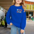thumbnail image 7 of KAUOD Boys Girls Back to School Crewneck Sweatshirt Kids Fourth Grade Graphic Oversized Pullover Tops Lightweight Long Sleeve Shirt, 7 of 7
