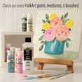 thumbnail image 4 of FolkArt Turquoise Acrylic Paint with Watercolor Effect, 2 fl oz, 4 of 5