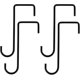 thumbnail image 1 of 4 Pack 15x5 cm Fence hooks,Metal Wall Hooks Plant Hanger Bracket, Gardening hooks(Black), 1 of 5