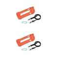 thumbnail image 3 of Sidaley Funda protectora de silicona para altavoz Charge 4, funda protectora portátil de silicona para montañismo, accesorio para altavoz Naranja 2piezas, 3 of 6