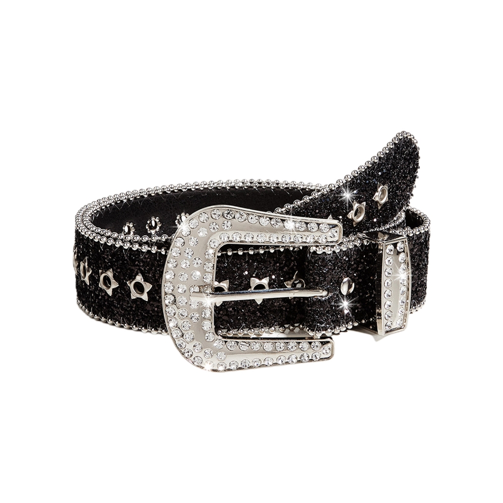 4659 Women Casual Pu Leather Dress Belt With Square Single Prong Buckle Women Casual PU Leather Dress Belt With Square Single Prong  main image 3