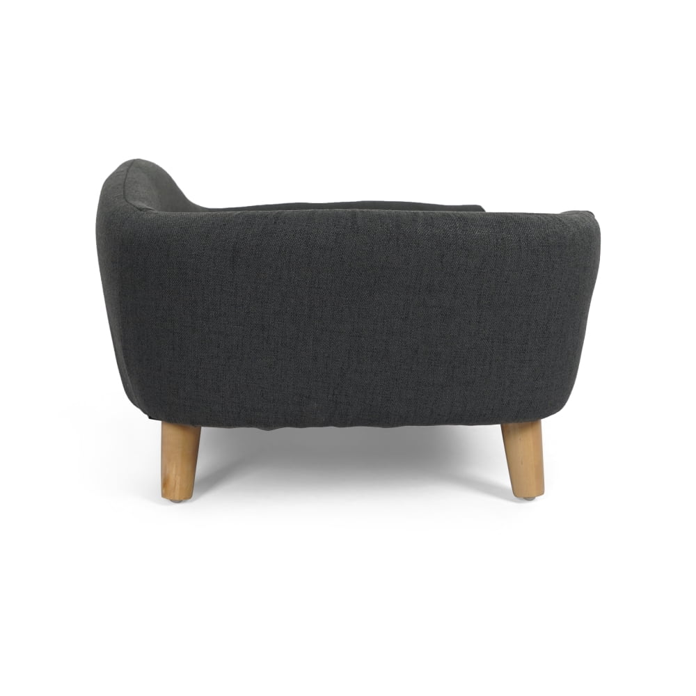 Premium Large Dog Sofa Bed Dog Couches Luxury Leather Dog Couches with Removable Washable Cushion Pet Outdoor Furniture