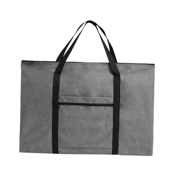 Art Portfolio Bag Draw Board Bolso para pinturas Organización del póster del calendario Gris 8K A3