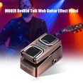 thumbnail image 4 of MOOER Pedal de Voz RedKid MOOER: Simulador de Efectos Vocal con Interruptor Sensible a la Presión, Inspiración Musical en Modos TALK, Carcasa Metálica Duradera, Conmutación True Bypass, Ideal para, 4 of 6