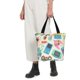 thumbnail image 5 of Fotbe Playing Video Games Bolsa de Playa con Estampado, Bolsa de Hombro, Bolsa de Mano Espaciosa, Bolsa de Viaje Ligera, Bolsa de Compras Versátil, 5 of 6