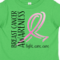 thumbnail image 4 of Inktastic Breast Cancer Awareness- Fight, care, cure Boys or Girls Toddler T-Shirt, 4 of 5