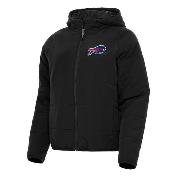 Women's Antigua  Black Buffalo Bills  Universe Full-Zip Hoodie Jacket