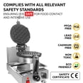 thumbnail image 5 of ALDKitchen Bubble Waffle Maker Machine | Manual Thermostat | Commercial Waffle Iron | 110V, 5 of 9