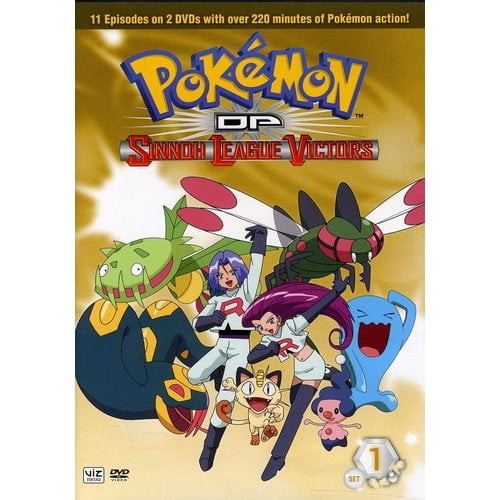Pokemon Dp Sihhoh League Victors Set 1 Dvd Walmart Com Walmart Com