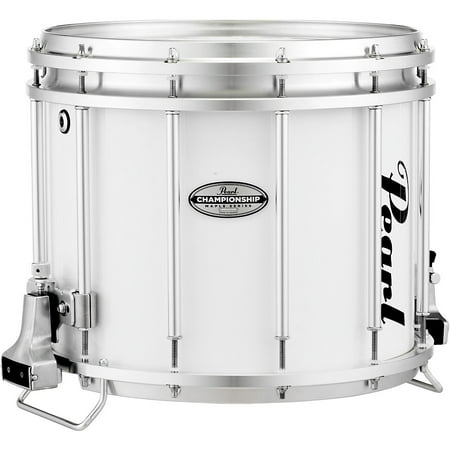 Pearl Marching Snare Drum - Pearl Championship Maple FFX Marching Snare Drum 14 x 12 in. Pure White