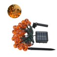 thumbnail image 4 of OUSITAID Solar Powered Pumpkin LED String Light Mini Pumpkin Atmosphere Lanterns 8 Light Modes Decoration Light for Halloween Party Scary Pumpkin Lamps, 4 of 10