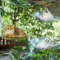 thumbnail image 3 of Cat Bed Windowsill Glass Hanging Bed Pet Supplies Transparent-White, 3 of 4