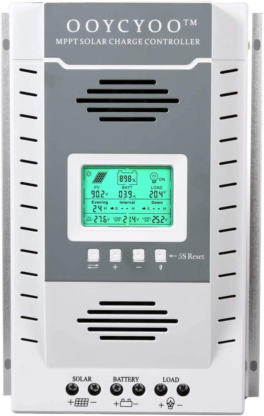 MPPT Solar Panel Regulator Battery Solar Charger Controller 12/24V With LCD XS 