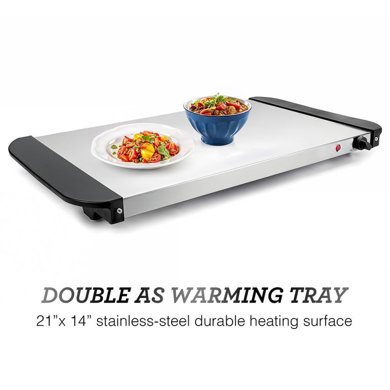 Elite Gourmet Stainless Steel Electric Buffet Server 5Qt photo 3