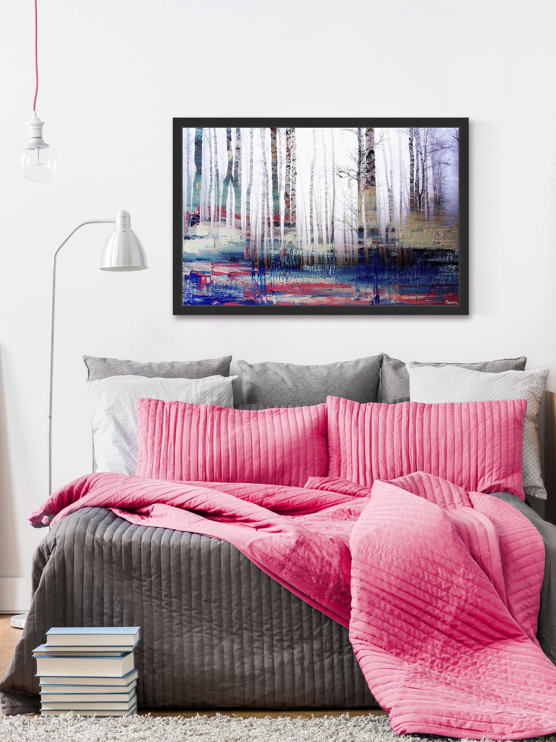 "Shaded Colors" Framed Painting Print