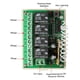 thumbnail image 3 of 12V 4CH Canal 433Mhz Interruptor de Control Remoto Inalámbrico Circuito Integrado con 4 Transmisores DIY Reemplazar Kits de Herramientas de Piezas, 3 of 5