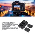thumbnail image 4 of Camera Battery Charging Kit, Wide Compatibility NP FW50 Camera Battery High Capacity  for NEX C3 5T, 4 of 7