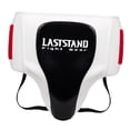 thumbnail image 2 of Almencla Boxing Groin Protector Adjustable Abdominal Guard for Muay Thai Sanda Karate White Black, 2 of 8