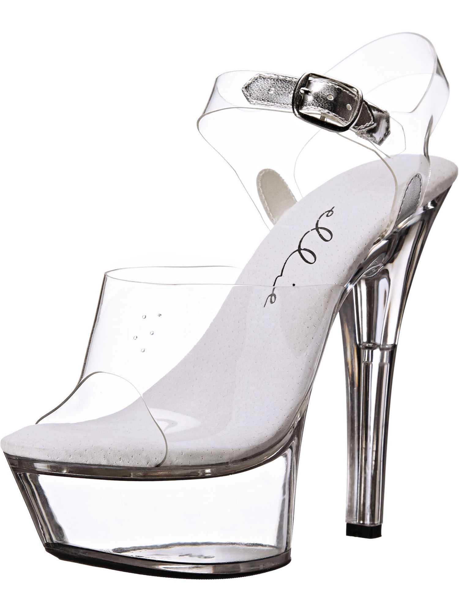 platform clear shoes