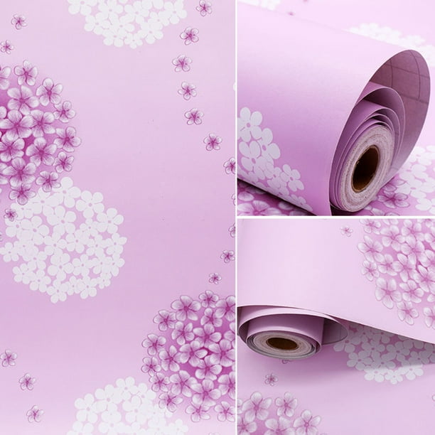 Modern Floral Flower Wallpaper Sticker Self Adhesive Pvc Waterproof Home Decor Multi Styles Removable Walmart Com Walmart Com