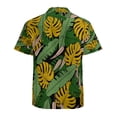 thumbnail image 3 of High Quality Hawaiian Shirts for Men Short Sleeve Aloha Beach Shirt Floral Summer Casual Button Down Shirts Blouses X546S4, 3 of 7