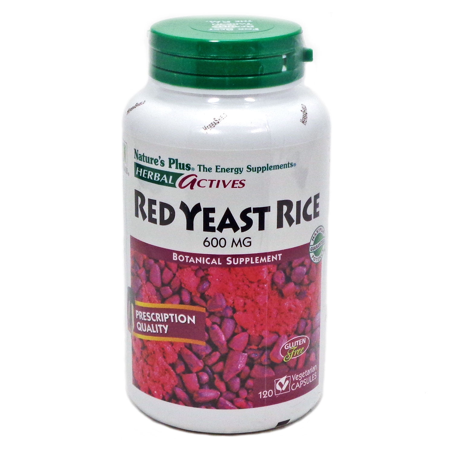 Red Yeast Rice 600 Mg By Nature's Plus - 120 Veg Capsules - Walmart.com