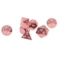 thumbnail image 4 of Juego de dados de rol multifacéticos Dungeons &amp; Dragons D4-D20, juego de mesa con estuche, 7 unidades Rosado, 4 of 9