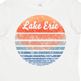 thumbnail image 4 of Inktastic Lake Erie Distressed Retro Sunset Boys or Girls Toddler T-Shirt, 4 of 5