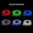 thumbnail image 2 of BTF-LIGHTING WS2812B Tira de luces LED 1m 5m 30LEDs/m 60LEDs/m IP30 IP65 IP67 5050SMD Direccionable individualmente PCB blanco negro flexible Tira de píxeles LED a todo color Dream Color DC5V, 2 of 5