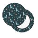 thumbnail image 2 of Balery Cute Turtle Fundas de asiento para taburete de bar redondo de tela de terciopelo ajustables que protegen de arañazos y manchas para sillas de 14 a 17 pulgadas.-14 inch, 2 of 7