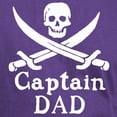 thumbnail image 3 of CafePress - Captain Dad T Shirt - Men's Classic Graphic Cotton T-Shirt, 3 of 4