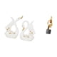 thumbnail image 5 of Elegante Figura De Cisne De Cerámica Y Resina Abstracta Para Estantería, Armario, Casa, Oficina, Mesa De Centro, Adorno Decorativo De Escritorio., 5 of 8