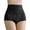 Black, variant on Women Tummy Control High Waist Short Trainer Corset - Lifter Shapewear Panties, Nylon Spandex, Hook Eye Closure